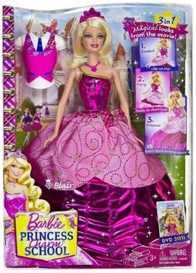 Barbie Princess Charm Princess Blair Doll (#V6827, 2011) details and value – BarbieDB.com
