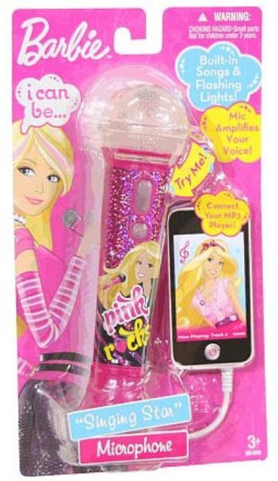 Barbie Singing Star Microphone Be 076 2012 Details And Value