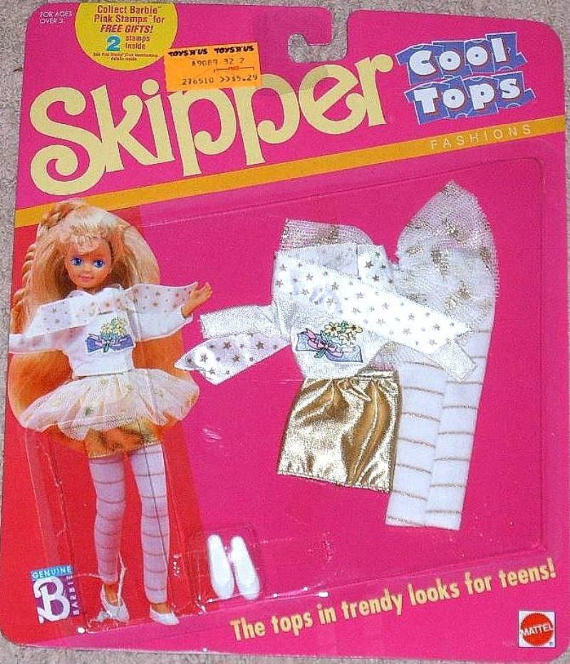 Skipper Cool Tops Fashions. Skirt (#9059, details and value – BarbieDB.com