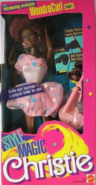give redaktionelle trådløs Barbie Style Magic Christie (#1288, 1989) details and value – BarbieDB.com