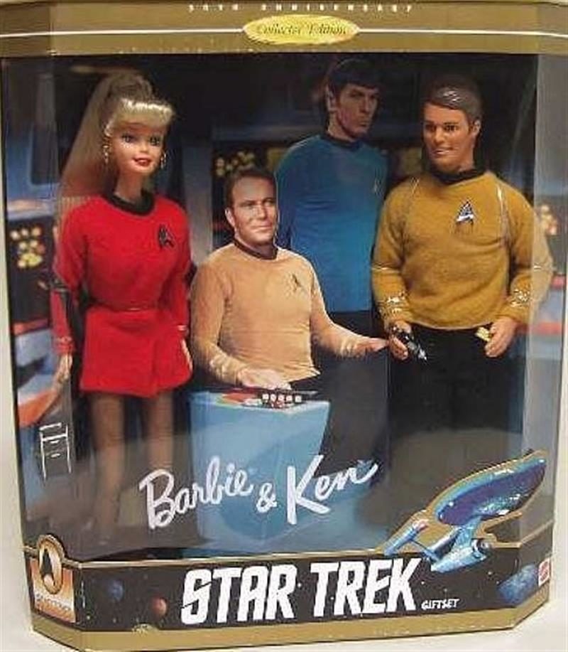 Star Trek Barbie And Ken Gift Set Details And Value Barbiedb