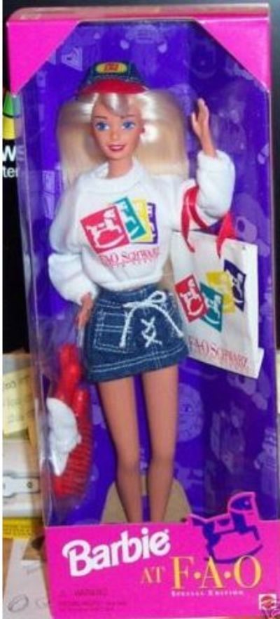 At afsløre tolerance vasketøj Barbie At FAO Shopping Spree (#17298, 1997) details and value – BarbieDB.com