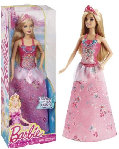 Barbie Fairytale Magic Princess Barbie Doll, Pink (#BCP17, 2013 ...