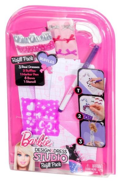 Barbie Fashion Activity Extension Pack Ruffler (#W3915, 2012) details ...
