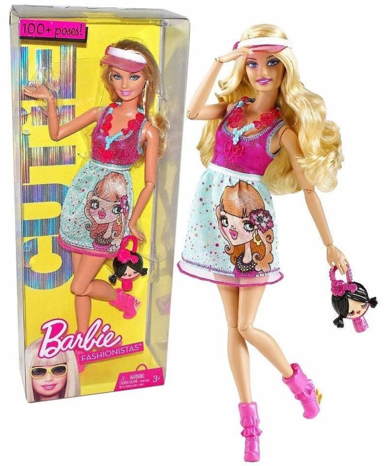 Barbie Fashionistas Cutie Doll (#T3324, 2009) details and value ...
