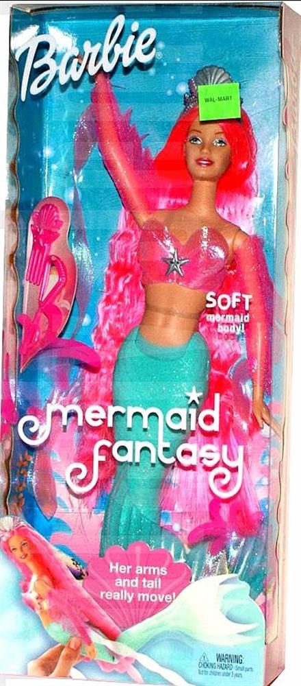 paars regenval gebouw Barbie Mermaid Fantasy (#56759, 2002) details and value – BarbieDB.com