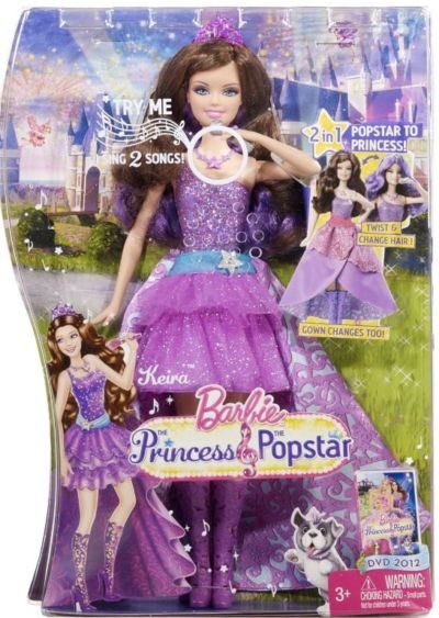 Temerity Uitbreiding lepel Barbie The Princess & The Popstar Keira Doll (#X3691, 2012) details and  value – BarbieDB.com